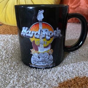 Hard Rock Café Large Mug 2000 "The Evolution 0f Rock”  Indianapolis